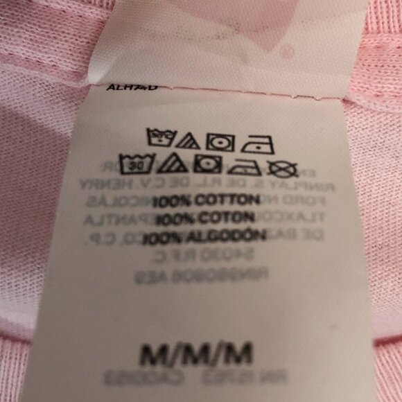 Hanes Hoeing Ain't Easy Pink T-Shirt Size Medium - Picture 6 of 6